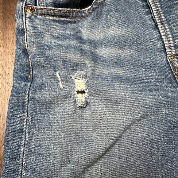 Levi's Wedgie Skinny Jeans Womens 25 High Rise Distressed Button Fly 52305-0024 - Picture 10 of 16